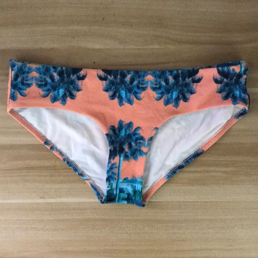 ASOS Palm Swim Bottom, Size 4